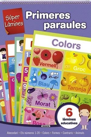 PRIMERES PARAULES (SÚPER LÀMINES) | 9788467724400 | Llibreria La Gralla | Librería online de Granollers