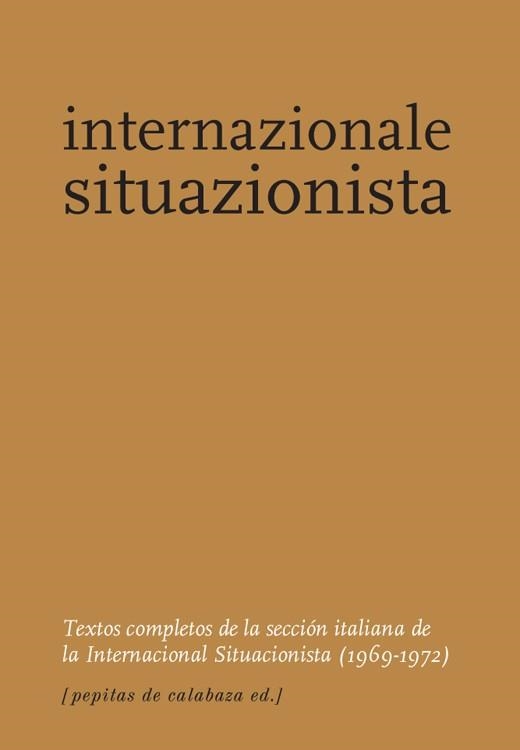 INTERNAZIONALE SITUAZIONISTA | 9788493720582 | Llibreria La Gralla | Llibreria online de Granollers