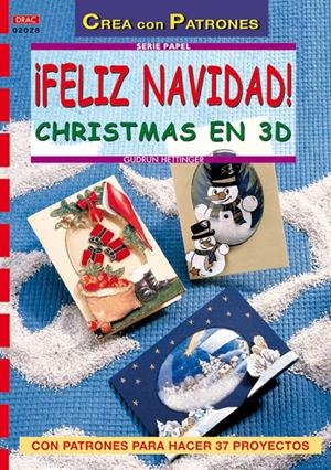 FELIZ NAVIDAD CHRISTMAS EN 3D | 9788496365872 | HETTINGER, GUDRUN | Llibreria La Gralla | Librería online de Granollers