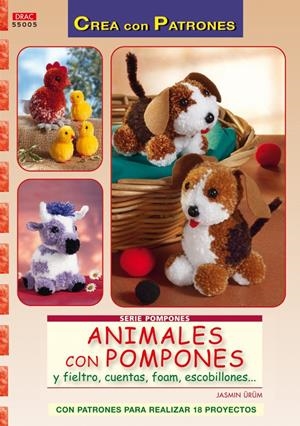 ANIMALES CON POMPONES Y FIELTRO CUENTAS FOAM ESCOBILLONES | 9788498741315 | URUM, JASMIN | Llibreria La Gralla | Llibreria online de Granollers