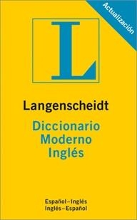 LANGENSCHEIDT DICCIONARIO MODERNO INGLES | 9783468960550 | VARIOS AUTORES | Llibreria La Gralla | Librería online de Granollers