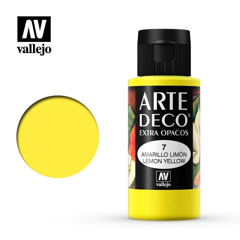 ART DECO VALLEJO 60ML 7 GROC LLIMONA | 8429551850070 | 85007 | Llibreria La Gralla | Llibreria online de Granollers