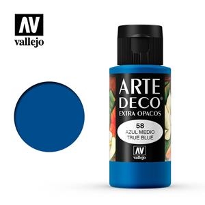 ART DECO VALLEJO 60ML 58 BLAU MIG | 8429551850582 | 85058 | Llibreria La Gralla | Librería online de Granollers