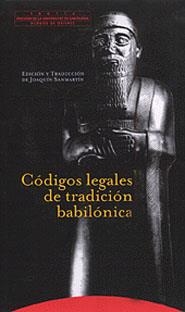 CODIGOS LEGALES DE TRADICION BABILONICA | 9788481643169 | SANMARTIN, JOAQUIN | Llibreria La Gralla | Librería online de Granollers