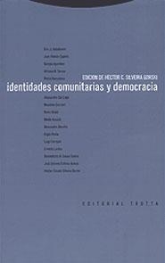 IDENTIDADES COMUNITARIAS Y DEMOCRACIA | 9788481644234 | AA VV | Llibreria La Gralla | Librería online de Granollers