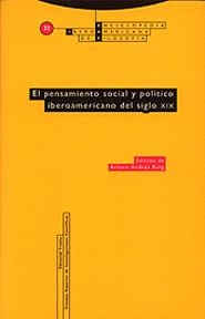 PENSAMIENTO SOCIAL Y POLITICO IBEROAMERICANO DEL SIGLO XIX | 9788481644012 | ROIG, ARTURO ANDRES | Llibreria La Gralla | Librería online de Granollers