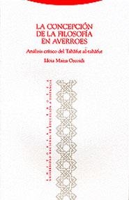 CONCEPCION DE LA FILOSOFIA DE AVERROES, LA | 9788481644265 | MAIZA OZCOIDI, IDOIA | Llibreria La Gralla | Librería online de Granollers