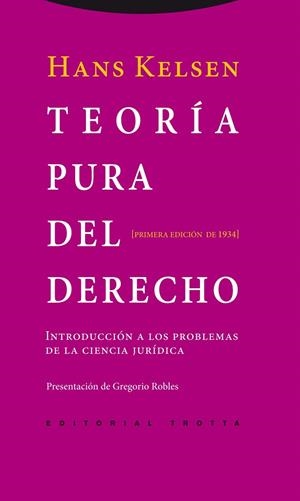 TEORÍA PURA DEL DERECHO | 9788498792355 | KELSEN, HANS | Llibreria La Gralla | Llibreria online de Granollers