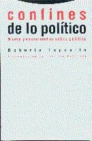 CONFINES DE LO POLITICO.NUEVE PENSAMIENTOS SOBRE P | 9788481641257 | ESPOSITO, ROBERTO | Llibreria La Gralla | Librería online de Granollers