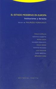 ESTADO MODERNO EN EUROPA, EL | 9788481646603 | FIORAVANTI, MAURIZIO | Llibreria La Gralla | Librería online de Granollers