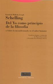 DEL YO COMO PRINCIPIO DE LA FILOSOFIA | 9788481646061 | SCHELLING, FRIEDRICH WILHELM JOSEPH | Llibreria La Gralla | Llibreria online de Granollers