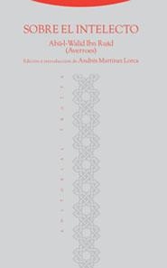 SOBRE EL INTELECTO | 9788481647075 | AVERROES | Llibreria La Gralla | Librería online de Granollers
