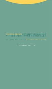CONSTITUCIONALISMO Y DERECHOS FUNDAMENTALES | 9788481647334 | LOPEZ PINA, ANTONIO | Llibreria La Gralla | Librería online de Granollers