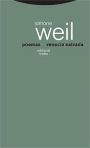 POEMAS/VENECIA SALVADA | 9788481648553 | WEIL, SIMONE | Llibreria La Gralla | Llibreria online de Granollers