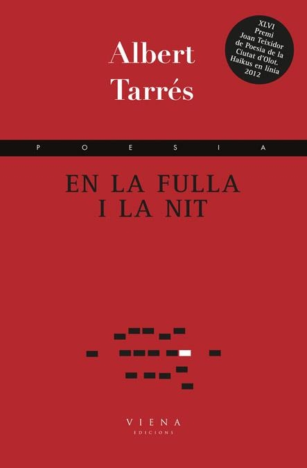 EN LA FULLA I LA NIT | 9788483307199 | TARRÉS, ALBERT | Llibreria La Gralla | Librería online de Granollers