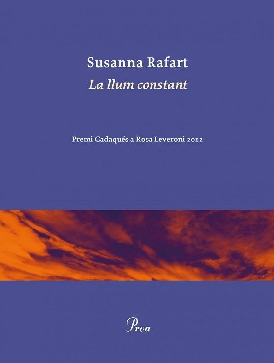 LLUM CONSTANT, LA | 9788475883755 | RAFART, SUSANNA | Llibreria La Gralla | Llibreria online de Granollers