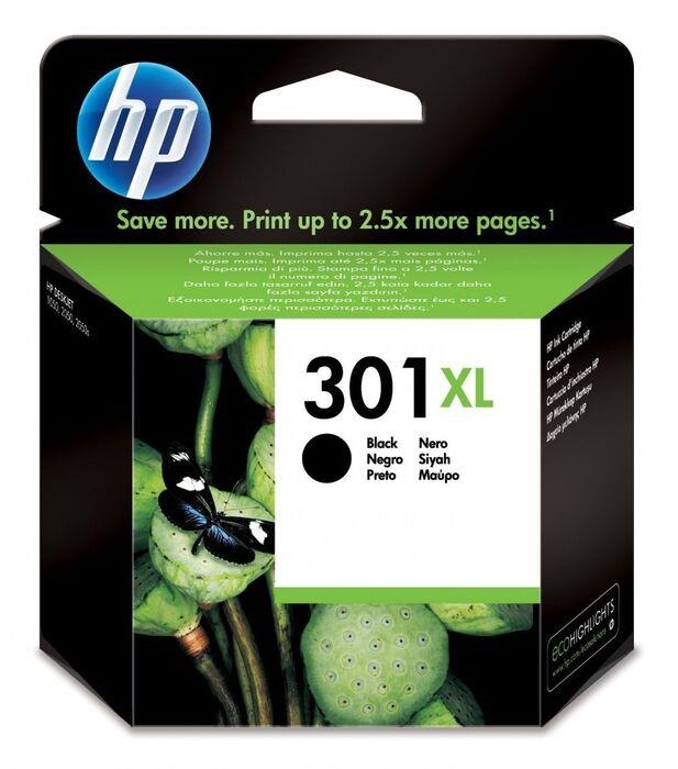 CARTUTXO INKJET HP 301 XL NEGRE | 884962894453 | HP301XLN | Llibreria La Gralla | Librería online de Granollers