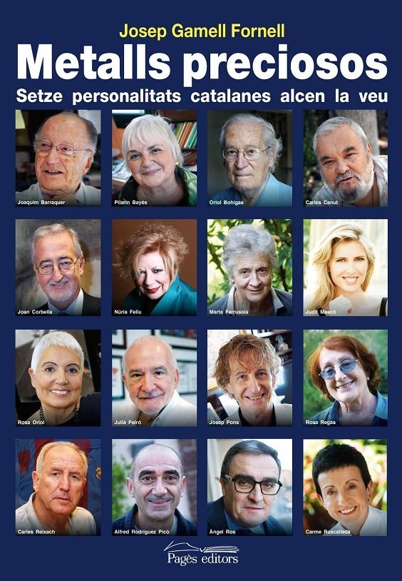 METALLS PRECIOSOS.SETZE PERSONALITATS CATALANES ALCEN LA VEU (GUIMET,178) | 9788499753270 | GAMELL, JOSEP | Llibreria La Gralla | Librería online de Granollers