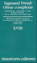OBRAS COMPLETAS XVIII. MAS ALLA DE LOS PRINCIPIOS DE PLACER PSICOLOGIA DE LAS MASAS Y ANALISIS DEL YO | 9789505185948 | FREUD, SIGMUND | Llibreria La Gralla | Librería online de Granollers