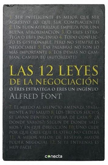 12 LEYES DE LA NEGOCIACIÓN, LAS | 9788415431497 | FONT BARROT, ALFRED | Llibreria La Gralla | Librería online de Granollers