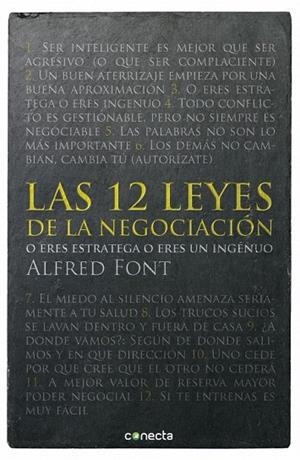 12 LEYES DE LA NEGOCIACIÓN, LAS | 9788415431497 | FONT BARROT, ALFRED | Llibreria La Gralla | Llibreria online de Granollers