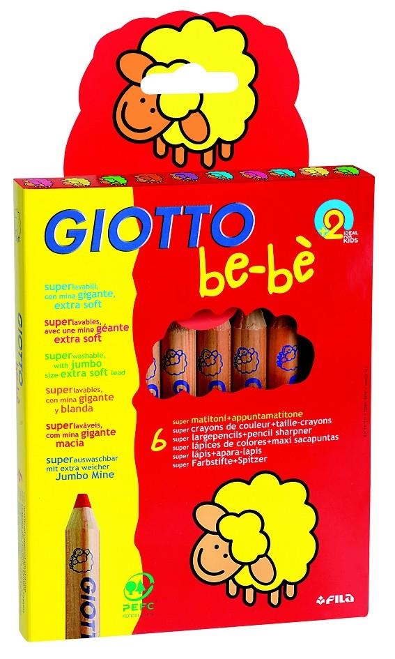 COLORS 6 UN GIOTTO BEBE | 8000825460104 | GIO460100 | Llibreria La Gralla | Llibreria online de Granollers