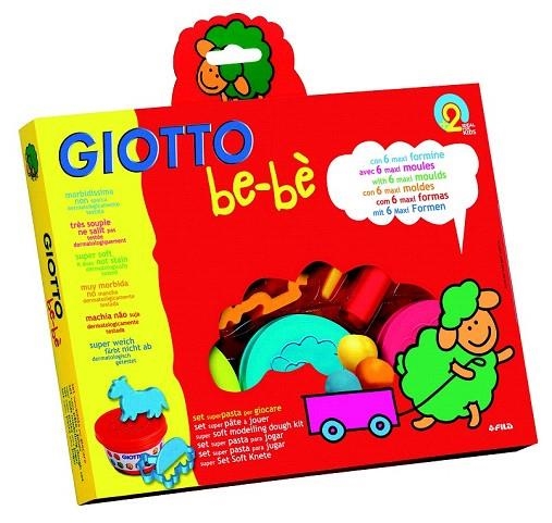 SET PASTA JUGAR GIOTTO BEBE | 8000825460906 | GIO462900 | Llibreria La Gralla | Llibreria online de Granollers