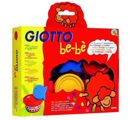 SET PINTURA DITS GIOTTO BEBE | 8000825460708 | GIO460700 | Llibreria La Gralla | Librería online de Granollers