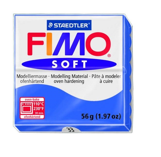 PASTA FIMO SOFT BLAU BRILLANT 56GR | 4006608809539 | FIM802033 | Llibreria La Gralla | Llibreria online de Granollers