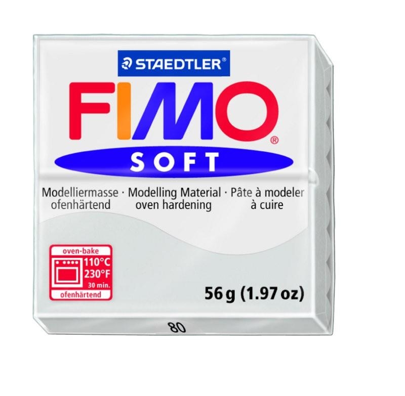 PASTA FIMO SOFT GRIS DOFI 56GR | 4006608809874 | FIM802080 | Llibreria La Gralla | Librería online de Granollers