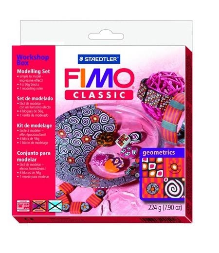 JOC PASTA FIMO CONJUNT MODELAR GEOMETRICS | 4006608005948 | FIM800330L2 | Llibreria La Gralla | Librería online de Granollers