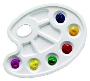 PALETA OVALADA PLASTIC | 8000825658303 | GIO658300 | Llibreria La Gralla | Llibreria online de Granollers