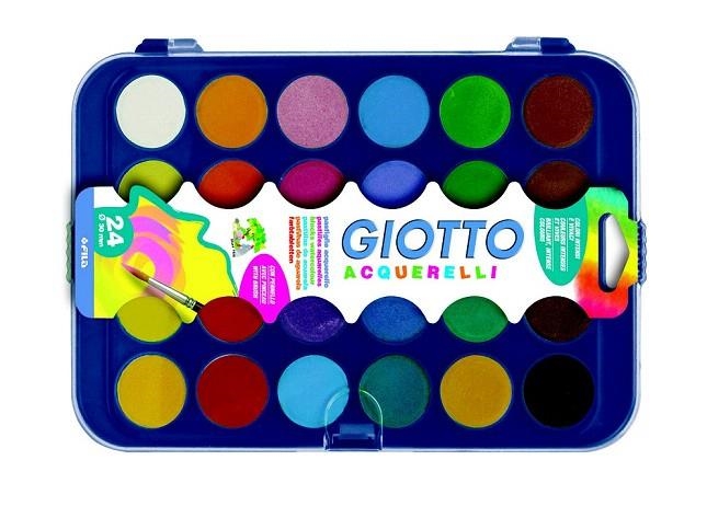 CAIXA AQUAREL.LA GIOTTO 24 U | 8000825967726 | GIO332000 | Llibreria La Gralla | Llibreria online de Granollers