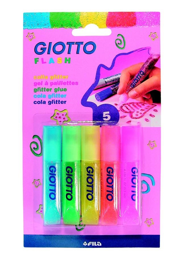 GLITTER FLASH 5 UN GIOTTO | 8000825544309 | GIO544300 | Llibreria La Gralla | Librería online de Granollers
