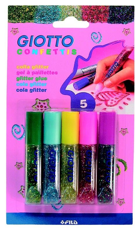 GLITTER CONFETTIS 5 UN GIOTTO | 8000825544408 | GIO544400 | Llibreria La Gralla | Librería online de Granollers