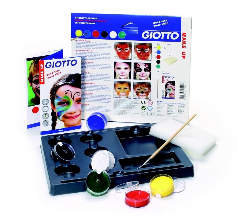PACK MAQUILLATGE GIOTTO 6 PASTILLES | 8000825470103 | GIO470100 | Llibreria La Gralla | Librería online de Granollers