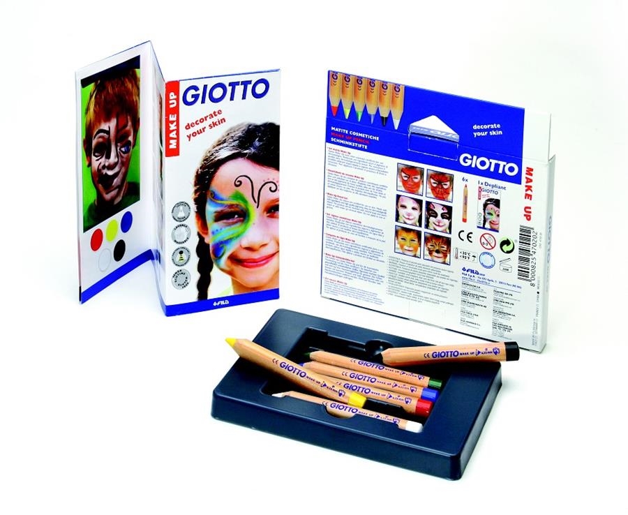 PACK MAQUILLATGE GIOTTO 6 LLAPIS | 8000825470202 | GIO470200 | Llibreria La Gralla | Librería online de Granollers