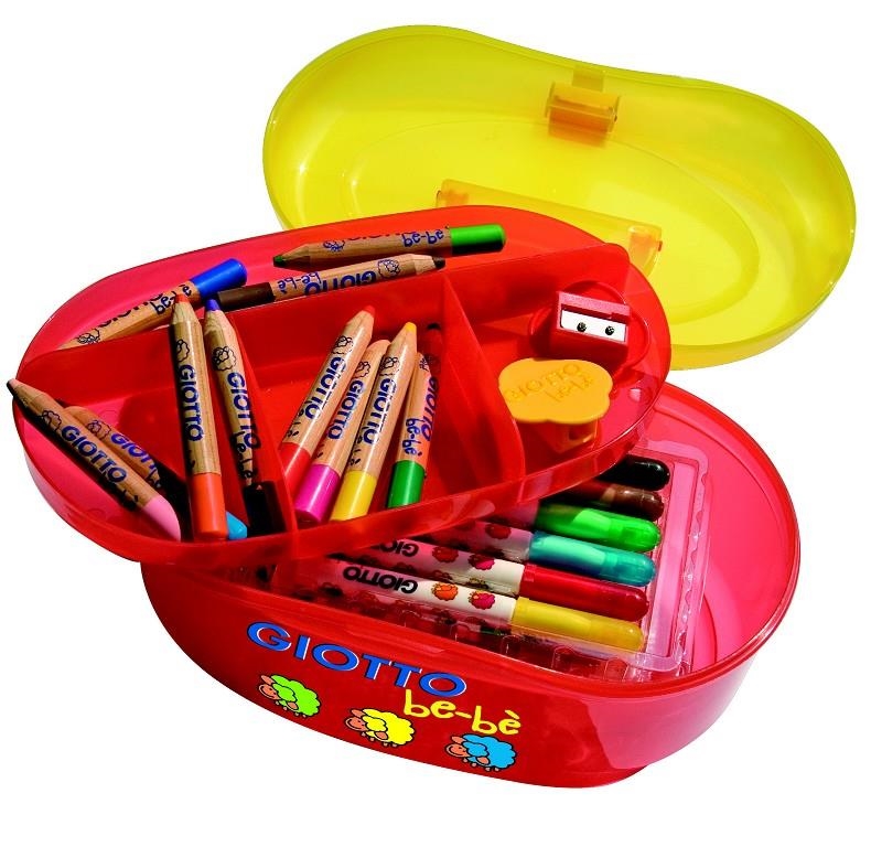 SET COLORS + RETOLADORS GIOTTO BEBE 26 PECES | 8000825463907 | GIO463900 | Llibreria La Gralla | Librería online de Granollers