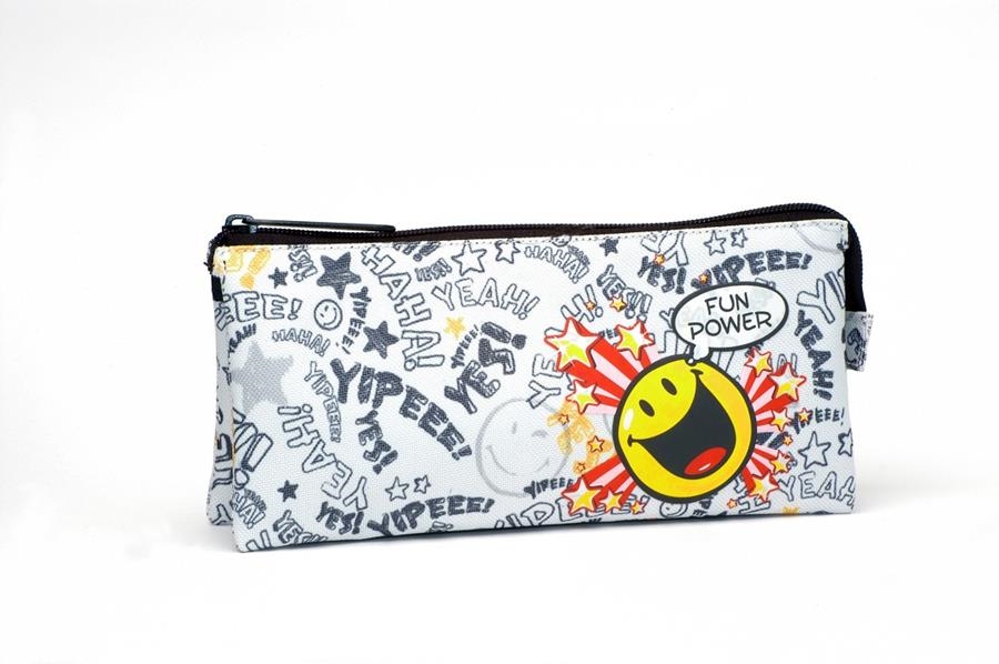 PORTATOT SMILEY BLANC | 8413544001600 | Llibreria La Gralla | Librería online de Granollers