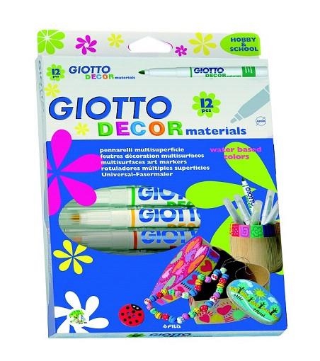 CAIXA RETOLADORS OPACS GIOTTO PERMANENT 12 UN | 8000825453403 | GIO453400 | Llibreria La Gralla | Librería online de Granollers