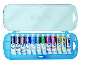 SET TEMPERA EXTRA FINA GIOTTO 12 TUBS 7,5 ML. | 8000825060007 | GIO302500 | Llibreria La Gralla | Llibreria online de Granollers