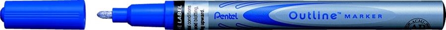 ***RETOLADOR PINTURA OPAC PLATA-BLAU | 072512202531 | Llibreria La Gralla | Librería online de Granollers