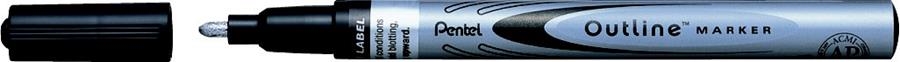 ***RETOLADOR PINTURA OPAC PLATA-NEGRE | 072512202470 | Llibreria La Gralla | Librería online de Granollers