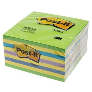 BLOC NOTES POST IT 76X76 MULTICOLORS VERD | 4001895872815 | 3M2028NB | Llibreria La Gralla | Librería online de Granollers