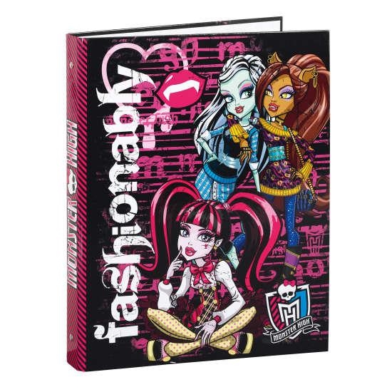 ***CARPESA 4 ANELLES MONSTER HIGH 2012 | 8412688144792 | NOG511244067 | Llibreria La Gralla | Llibreria online de Granollers