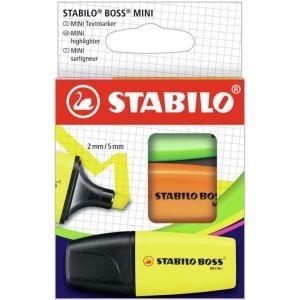 PACK MARCADOR MINI-BOSS 3 UNITATS | 4006381184021 | 07/3-2-02 | Llibreria La Gralla | Librería online de Granollers