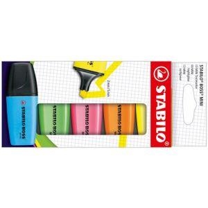 PACK MARCADOR MINI-BOSS 5 UNITATS | 4006381184854 | STB07511 /STB075201 | Llibreria La Gralla | Librería online de Granollers