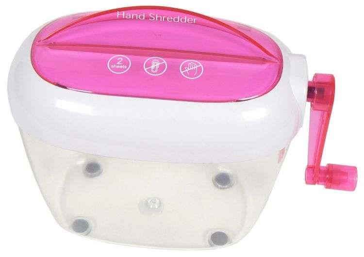 DESTRUCTORA MANUAL MINI HAND SHREDDER | 8428322064777 | NOGDE1230 | Llibreria La Gralla | Llibreria online de Granollers