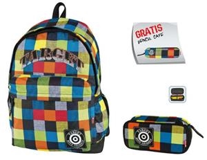 ***MOTXILLA TARGET QUADRES COLORS 2012 | 3838622238160 | NOGMO23816 | Llibreria La Gralla | Llibreria online de Granollers