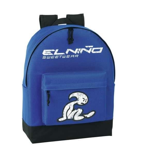 ***MOTXILLA EL NIÑO DUES CREMALLERES BLAVA 2012 | 8412688137855 | NOG621232174 | Llibreria La Gralla | Llibreria online de Granollers